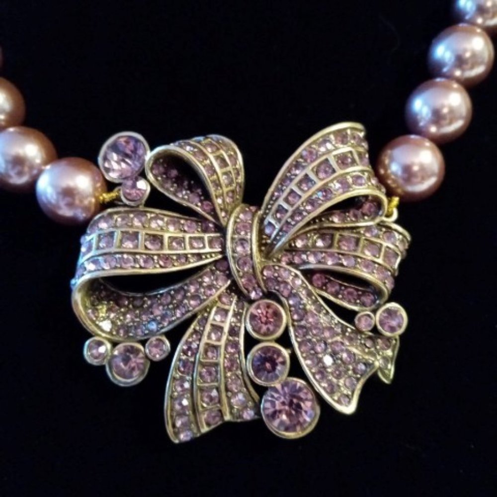 Heidi Daus Ravishing Ribbon necklace - Picture 3 of 5